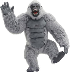 Inflatable Gorilla Costume Adult Size - Funny Blow Up King Kong Suit, Giant Ape Halloween Costumes Mascot
