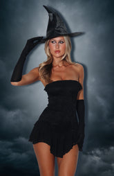 Spellbound Mini Dress Black