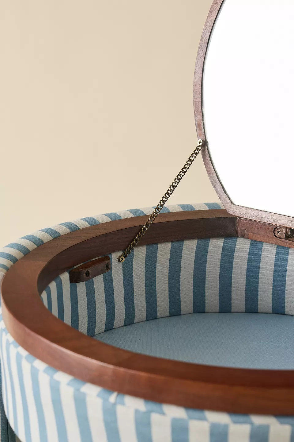 Jane Upholstered Vanity & Stool Set