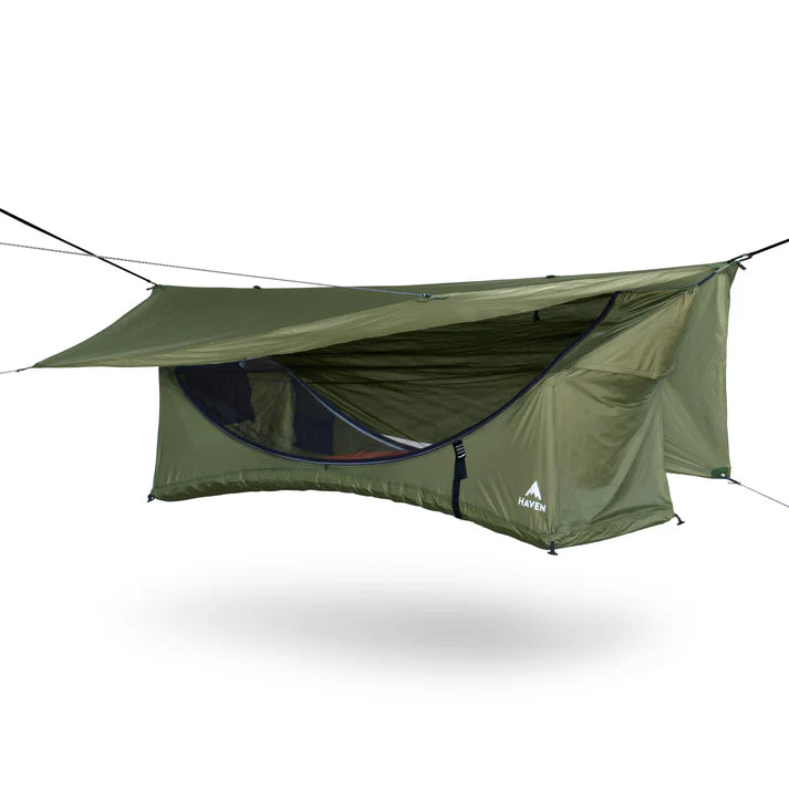 🌲The most comfortable way to sleep outside 😴Outdoor hammock tent ⛺️