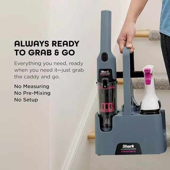 Cordless Handheld Stain Shampooer | Self-Cleaning | Pet & Family Home Essential