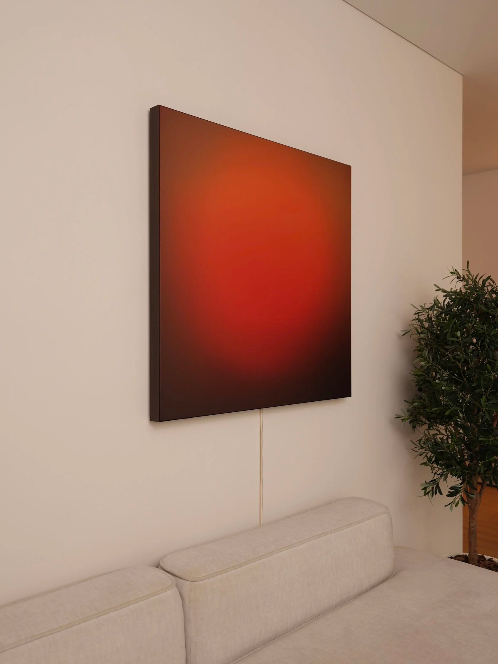 Golden hour atmosphere — at the touch of a button.