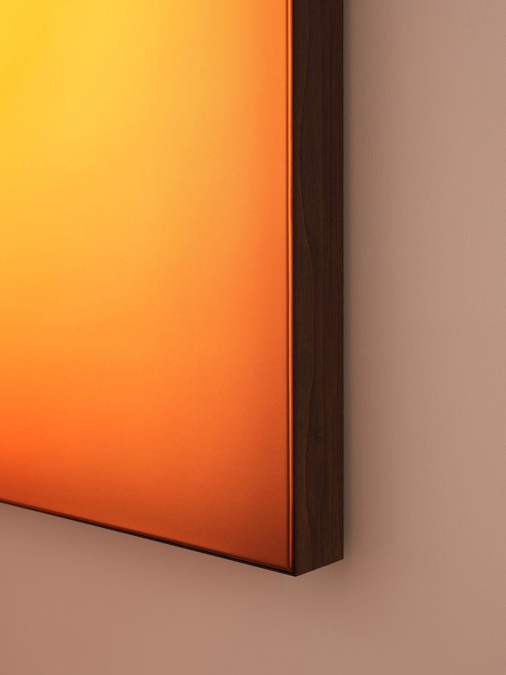 Golden hour atmosphere — at the touch of a button.