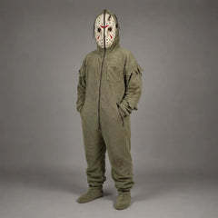 Horror Halloween Hooded Jumpsuit