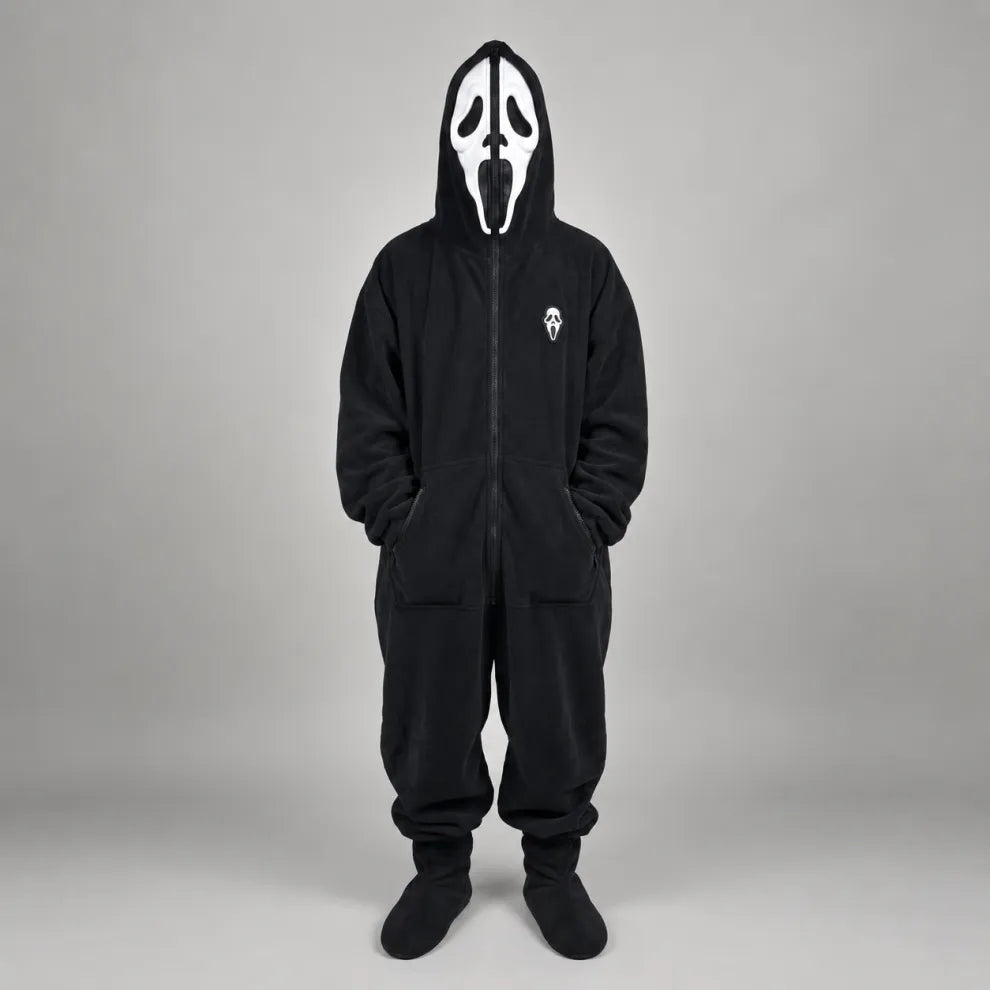 Horror Halloween Hooded Jumpsuit