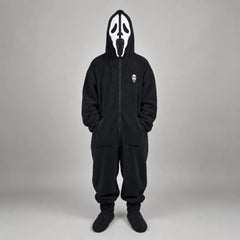 Horror Halloween Hooded Jumpsuit