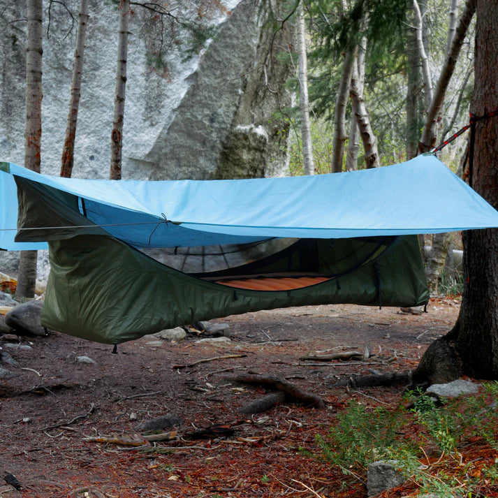 🌲The most comfortable way to sleep outside 😴Outdoor hammock tent ⛺️