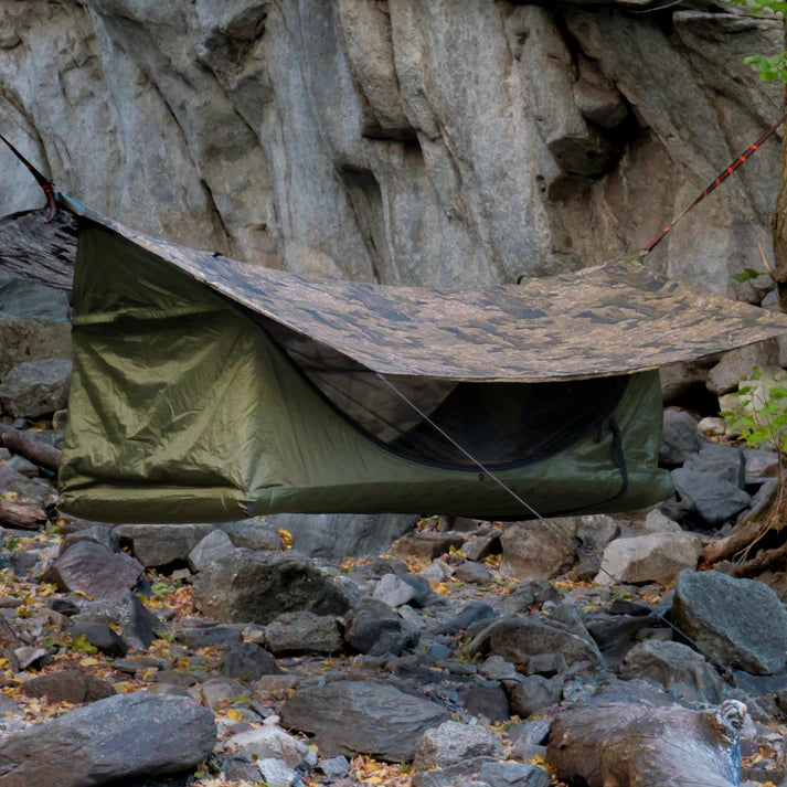 🌲The most comfortable way to sleep outside 😴Outdoor hammock tent ⛺️