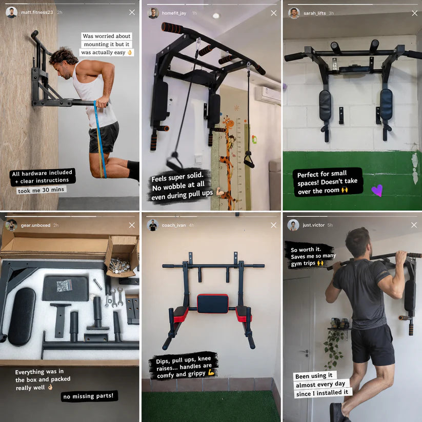 360° Wall-Mounted FitnessStation