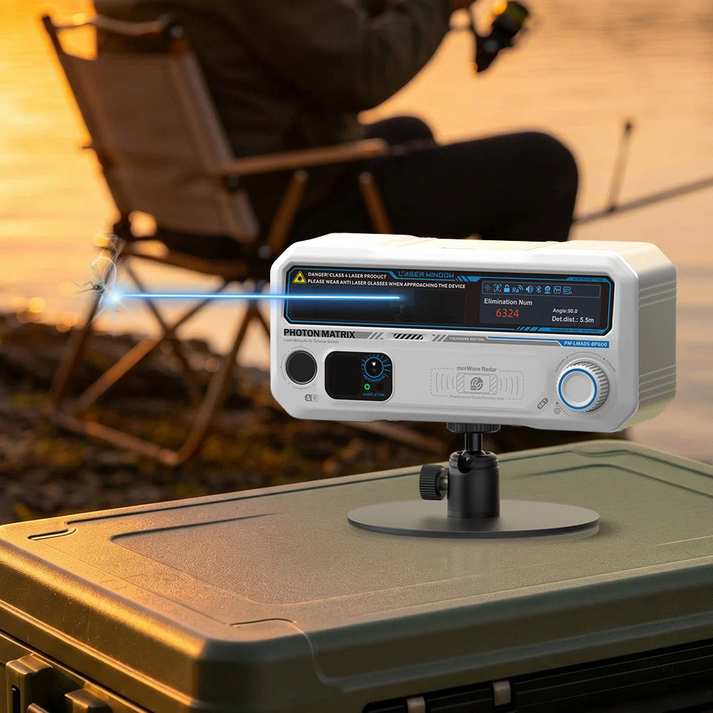 Precision in the Dark: Laser Mosquito Targeting System 🦟