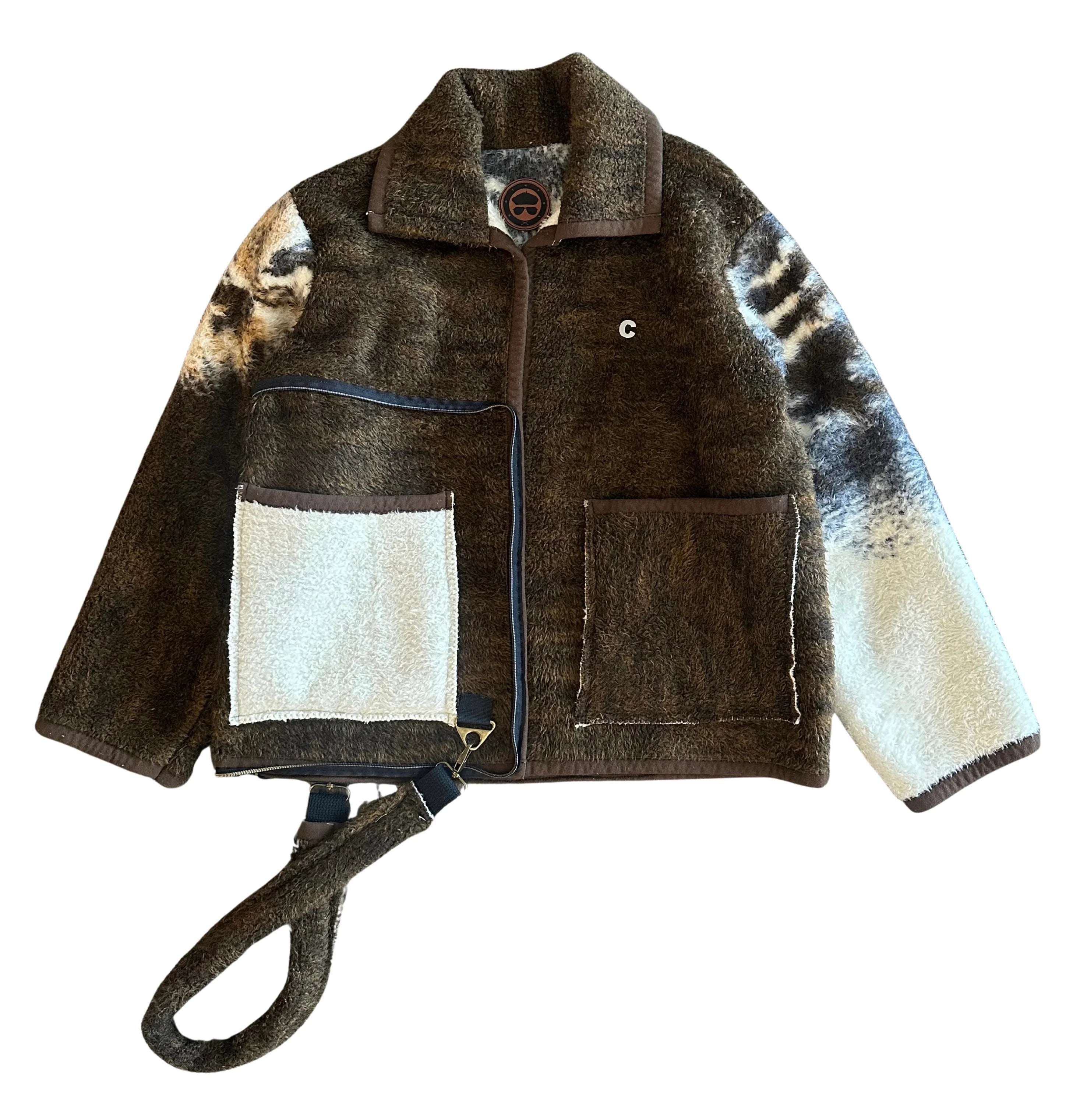 It's so cool—this is a uniquely designed garment.