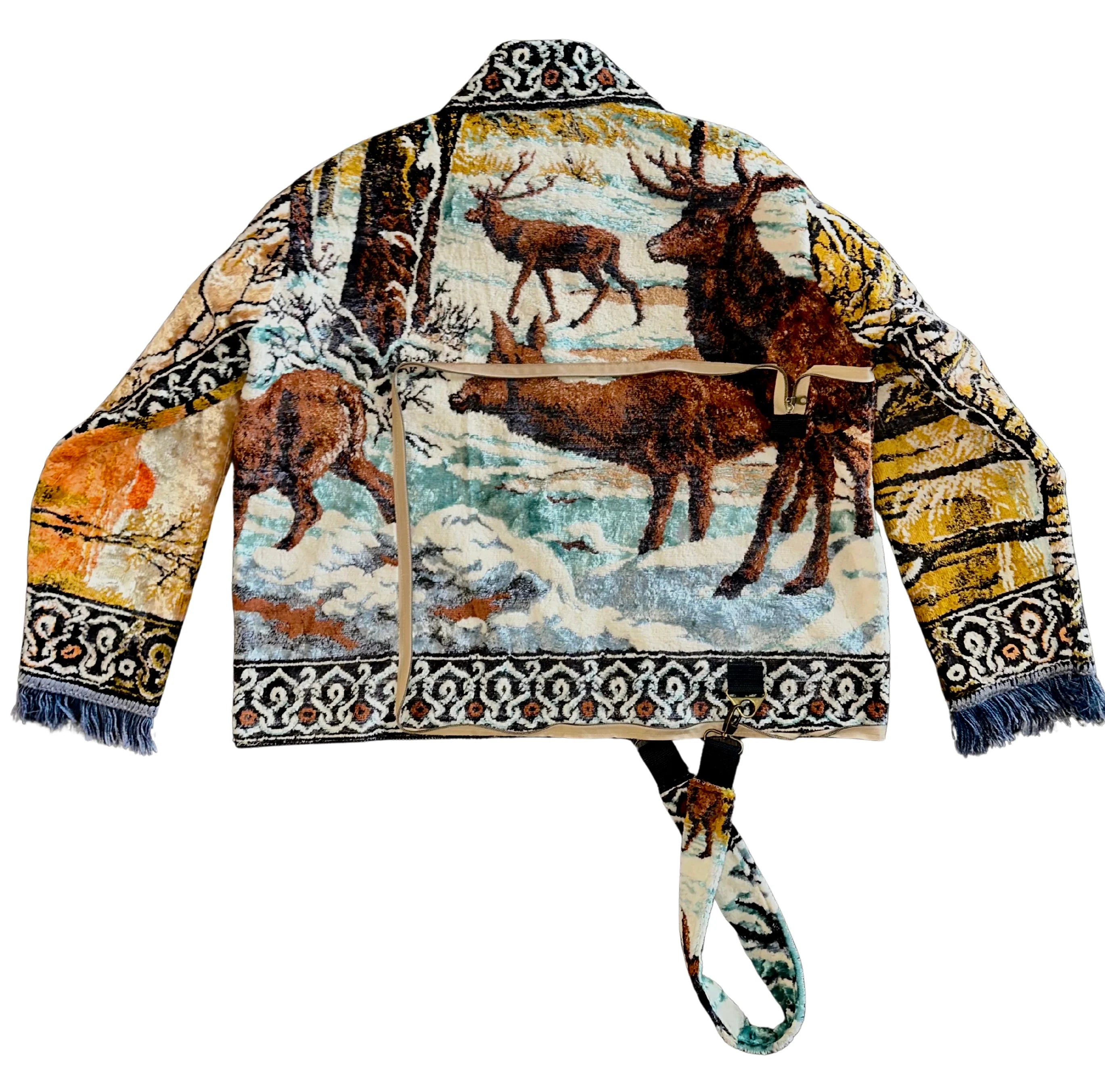 It's so cool—this is a uniquely designed garment.