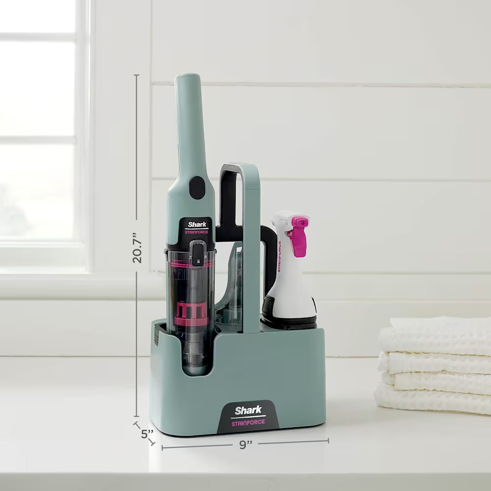 Cordless Handheld Stain Shampooer | Self-Cleaning | Pet & Family Home Essential