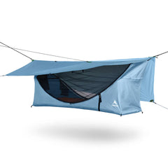 🌲The most comfortable way to sleep outside 😴Outdoor hammock tent ⛺️
