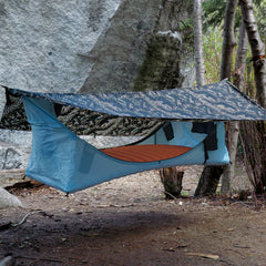 🌲The most comfortable way to sleep outside 😴Outdoor hammock tent ⛺️