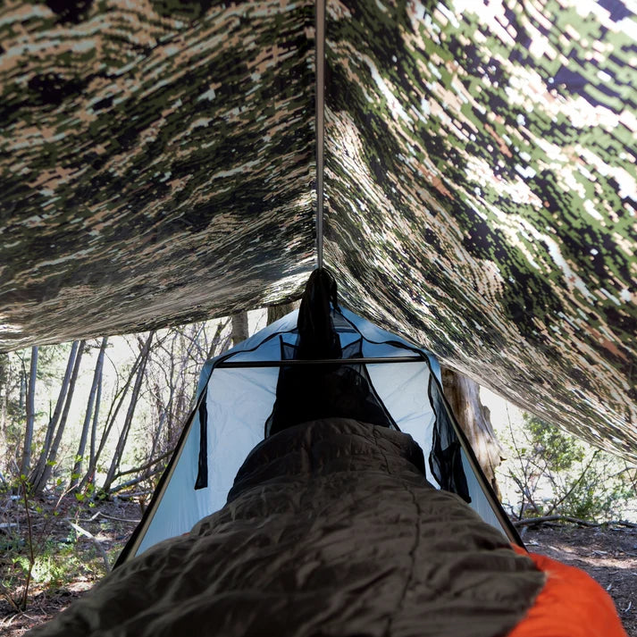 🌲The most comfortable way to sleep outside 😴Outdoor hammock tent ⛺️