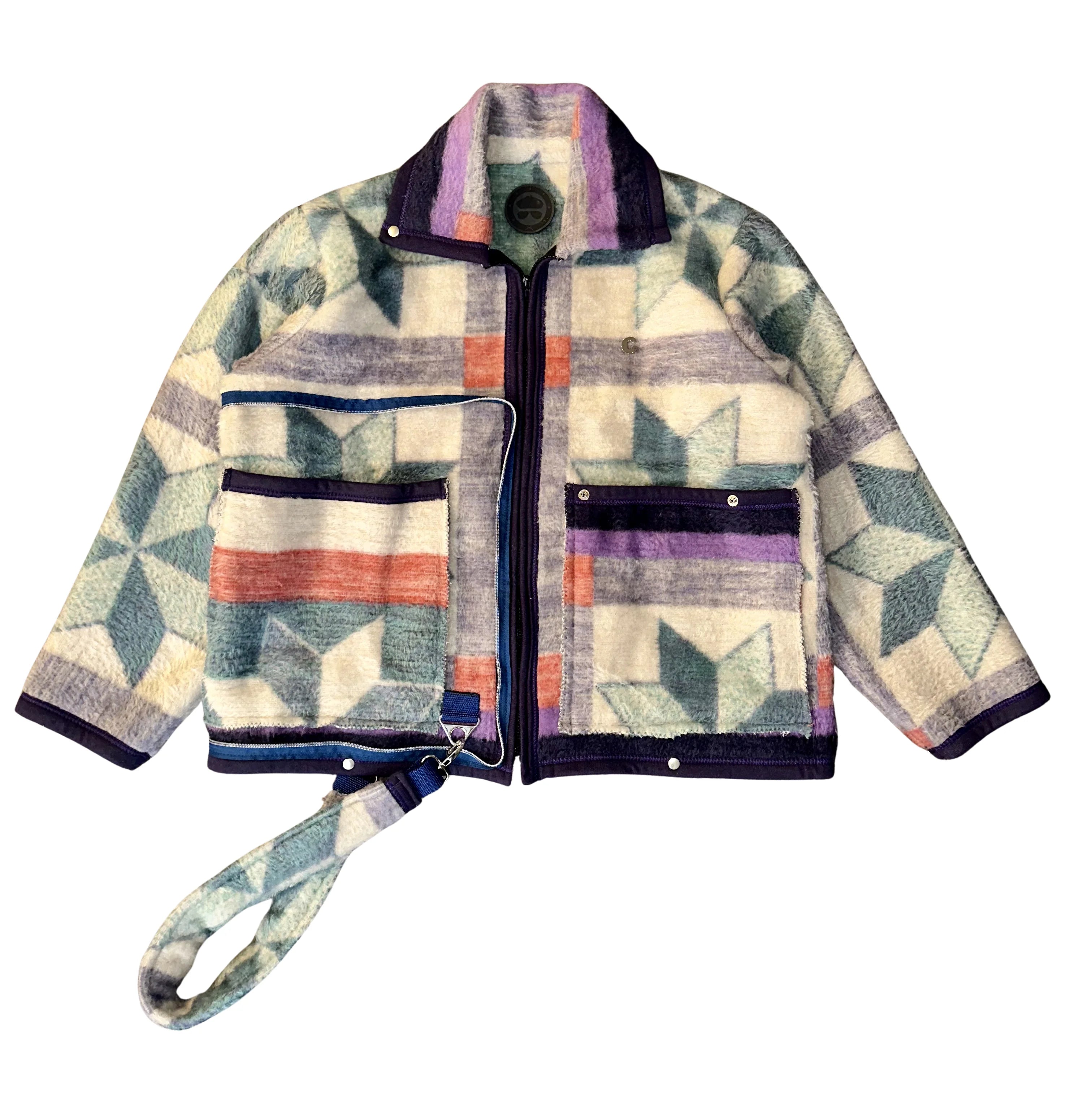 It's so cool—this is a uniquely designed garment.
