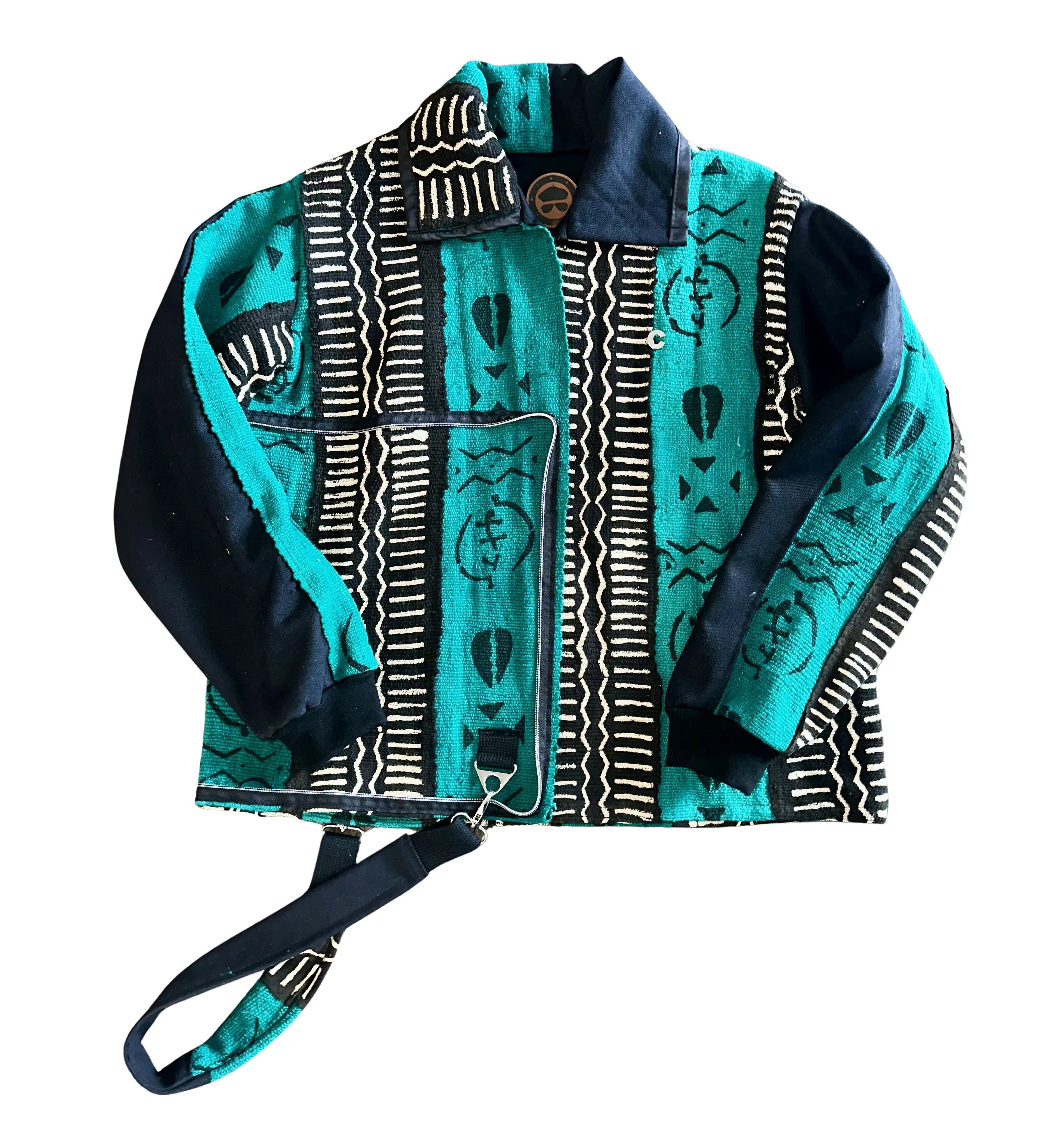 It's so cool—this is a uniquely designed garment.