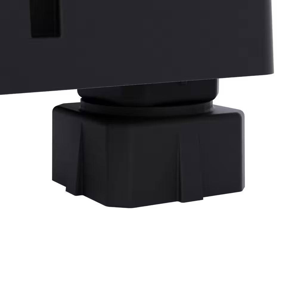 4 Tier Plastic Shelving Tote Stacker with Casters