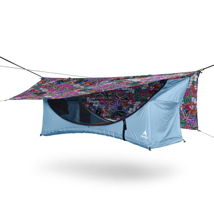 🌲The most comfortable way to sleep outside 😴Outdoor hammock tent ⛺️